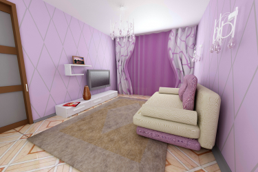 خلفية أرجواني اللون في تصميم غرفة المعيشة وغرفة النوم وغيرها من الغرف. مجموعات ومجموعات ناجحة (90+ صور)