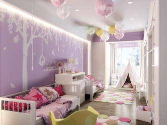 Giấy dán tường màu hoa cà trong thiết kế phòng khách, phòng ngủ và các phòng khác. Kết hợp và kết hợp thành công (90+ Ảnh)