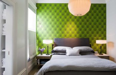 Combinación de papel pintado en el dormitorio: 240+ fotos de hermosas combinaciones interiores