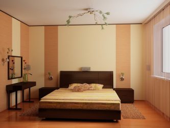Combinación de papel pintado en el dormitorio: 240+ fotos de hermosas combinaciones interiores