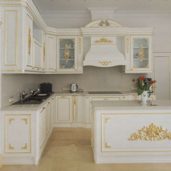 Pátina en el interior - Noble de edad en su hogar. 180+ (foto) con oro, plata y otros efectos metálicos