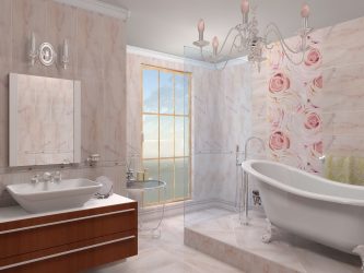 Diseñe y termine el baño con paneles de plástico 110+ Foto: una forma rápida y económica de decorar