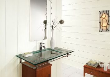Projetar e terminar o banheiro com painéis de plástico 110+ Foto - maneira rápida e barata de decoração