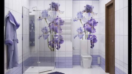 Reka bentuk dan selesaikan bilik mandi dengan panel plastik 110+ Photo - Cara yang cepat dan murah untuk hiasan