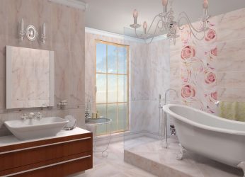 Gestalten und fertigen Sie das Badezimmer mit Kunststoffplatten 110+ Photo - Schneller und preiswerter Dekorationsstil