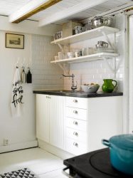 Carreau pour le tablier de la cuisine (plus de 180 photos de design): des conseils qui donneront vie à vos murs