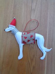 175+ Foto kraf yang dibuat pada Anjing Tahun Baru Anjing do-it-yourself: Corak dan Corak untuk pemula