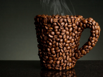 5+ के लिए कॉफी और कॉफी बीन्स से सबसे असामान्य और दिलचस्प शिल्प। शुरुआती कदम (130 + फोटो) के लिए आसान कार्यशालाएं