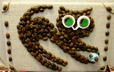 5+ 커피와 커피 원두에서 가장 독특하고 흥미로운 공예품. 초보자를위한 단계별 워크샵 (130 + 사진)