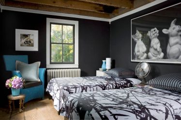 Modernes Design der Tagesdecke auf dem Bett im Schlafzimmer - Schön und stilvoll Neu (170+ Fotos)