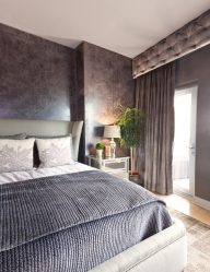बेडरूम में बेड पर बेडस्प्रेड का आधुनिक डिजाइन - सुंदर और स्टाइलिश नई (170+ तस्वीरें)