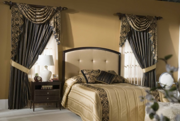 Modern design av sängklädsel på sängen i sovrummet - Vackert och snyggt nytt (170 + bilder)