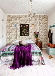 การออกแบบที่ทันสมัยของผ้าคลุมเตียงบนเตียงในห้องนอน - สวยงามและมีสไตล์ใหม่ (170+ ภาพ)