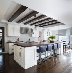 Mutfaktaki en iyi tavan hangisidir? 180+ Fotoğraflar En moda seçenekler