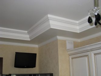 How to choose and glue the ceiling plinth: 180+ (Photos) Designs for different ceilings