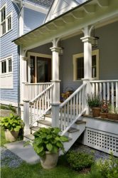 Beautiful one-story house projects with a terrace (175+ Photos). Features of placement on the site