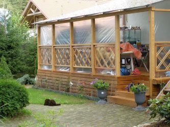 Eve bağlı veranda (+210 Fotoğraf): Optimum alan kullanımı için ipuçları