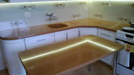 Πέτρινες νεροχύτες - Μια όμορφη προσθήκη στην κουζίνα. 175+ (Φωτογραφία) γύρο, τετράγωνο και γωνία. Επιλέξτε μαζί μας