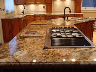 Pias de pedra - uma bela adição à cozinha. 175+ (foto) redondo, quadrado e canto. Escolha com a gente