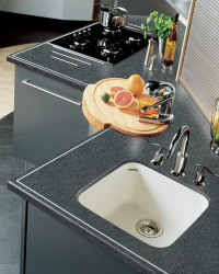 Каменни мивки - Красиво допълнение към кухнята. 175+ (Снимка) кръг, квадрат и ъгъл. Изберете с нас