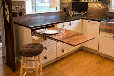 Katlanır mutfak masası (küçük, oval, cam): Nasıl seçilir? Nereye koymak Dekore nasıl?