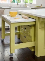 Folding kitchen table (small, oval, glass): How to choose? Where to put? How to decorate?