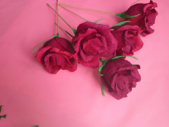 Como fazer rosas de papel com as próprias mãos: Instruções passo a passo para iniciantes (mais de 190 fotos)