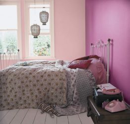 Câu chuyện cổ tích màu hồng: 220+ (Ảnh) Tùy chọn kết hợp trong nội thất của các phòng khác nhau