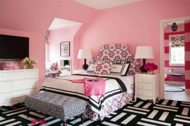 Fiaba rosa: 220+ (Foto) Combinazioni di opzioni all'interno di stanze diverse