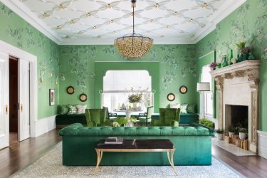 Gabungan warna hijau muda di pedalaman bergaya moden: 185+ (Foto) Reka bentuk untuk Dapur, Ruang Tamu, Bilik Tidur