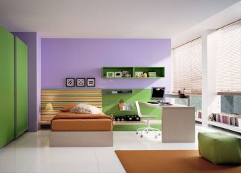 현대적인 유행 인테리어의 밝은 녹색 색상 조합 : 185+ (사진) 주방, 거실, 침실 용 디자인