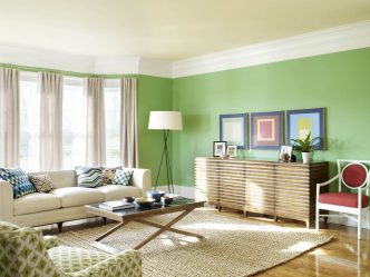 Die Kombination von hellgrüner Farbe in modernen, trendigen Innenräumen: 185+ (Foto) Design für Küche, Wohnzimmer, Schlafzimmer