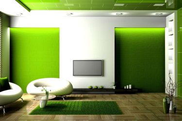 Combinația de culoare verde deschisă în interioare moderne moderne: 185+ (Photo) Design pentru bucătărie, living, dormitor