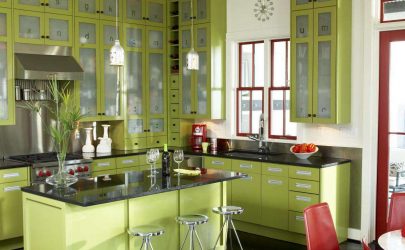 आधुनिक ट्रेंडी अंदरूनी में हल्के हरे रंग का संयोजन: 185+ (फोटो) रसोई, लिविंग रूम, बेडरूम के लिए डिज़ाइन