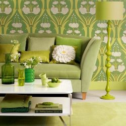 A combinação de cor verde clara em modernos interiores modernos: 185+ (Foto) Design para a cozinha, sala de estar, quarto