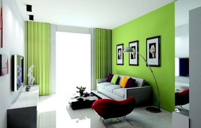 Комбинацията от светлозелен цвят в модерните модерни интериори: 185+ (Фото) Дизайн за кухнята, всекидневната, спалнята