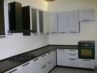 Nhà bếp màu xám: 50 sắc thái của các biến thể nội thất. Kết hợp 250+ (ảnh) trong thiết kế