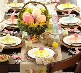 Festive table setting (280+ Photos): Technology and rules for organizing meals