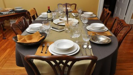 Configuração de mesa festiva (mais de 280 fotos): Tecnologia e regras para organizar refeições