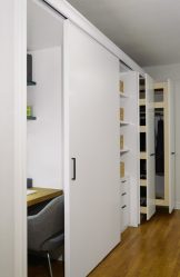 Thiết kế hiện đại của tủ quần áo ở hành lang: 95+ Hình ảnh - Ý tưởng cải tạo nội thất