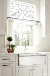 Como costurar cortinas para a cozinha com as próprias mãos? 70+ Idéias de fotos elegantes + Comentários