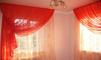 Air beauty: les rideaux en organza ajouteront un style sophistiqué à votre maison. 195+ (Photos) des variantes combinées courtes et blanches. Les secrets du bon shopping