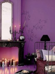 Lilac Color in the interior - 210+ (Photo) Large variety and combination of colors