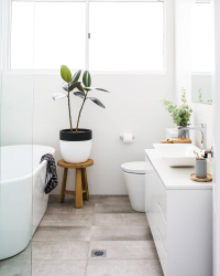 Scandinavische badkamers: eenvoud, gemak en comfort (meer dan 200 foto's). Creëer een comfortzone voor jezelf