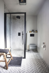 Bilik mandi Scandinavia: Kesederhanaan, Kemudahan dan Keselesaan (200+ Foto). Buat zona selesa untuk diri sendiri