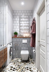 스칸디나비아 욕실 : 단순함, 편의성 및 편의성 (200 개 이상의 사진). 너 자신을위한 편안한 영역 만들기