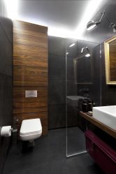 Bilik mandi kecil digabungkan dengan tandas (50+ Foto): 12 kaedah pembetulan ruang yang unik
