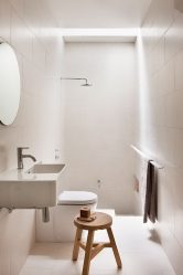Baño pequeño combinado con inodoro (más de 50 fotos): 12 métodos de corrección de espacio únicos