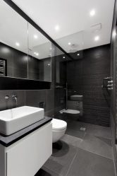 Small bathroom combined with toilet (50+ Photos): 12 methods of unique space correction