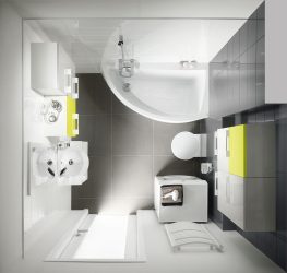ห้องน้ำขนาดเล็กรวมกับห้องน้ำ (50 ภาพ): การแก้ไขพื้นที่ 12 แบบที่ไม่ซ้ำใคร